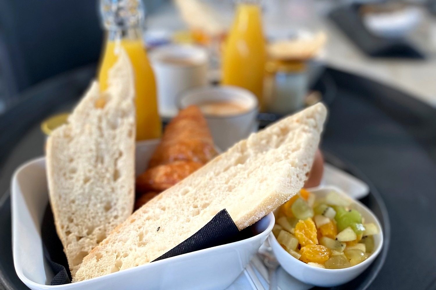 Petit-déjeuner à L’Adresse du Bassin le lendemain d’un mariage